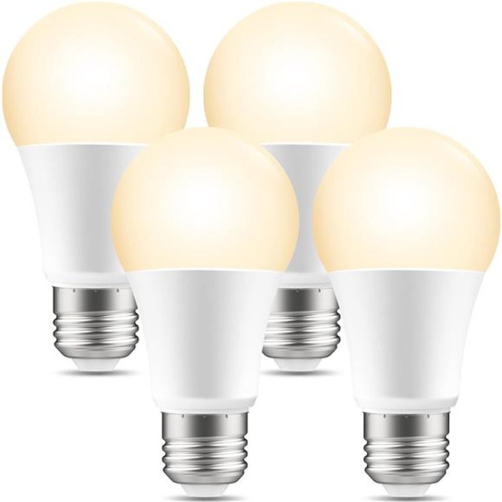Smart Light Bulbs,E26 A19 LED Smart Home Lighting Bulb Works with Alexa & Google